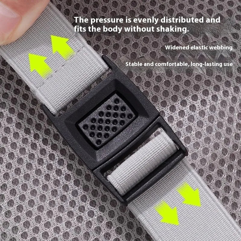 Anti-theft nylon travel document waist bag in solid colour for men featuring secure storage, shown in a practical urban simplicity style