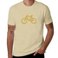 Men's printed round neck short sleeve t-shirt in loose fit available in red blue yellow colours