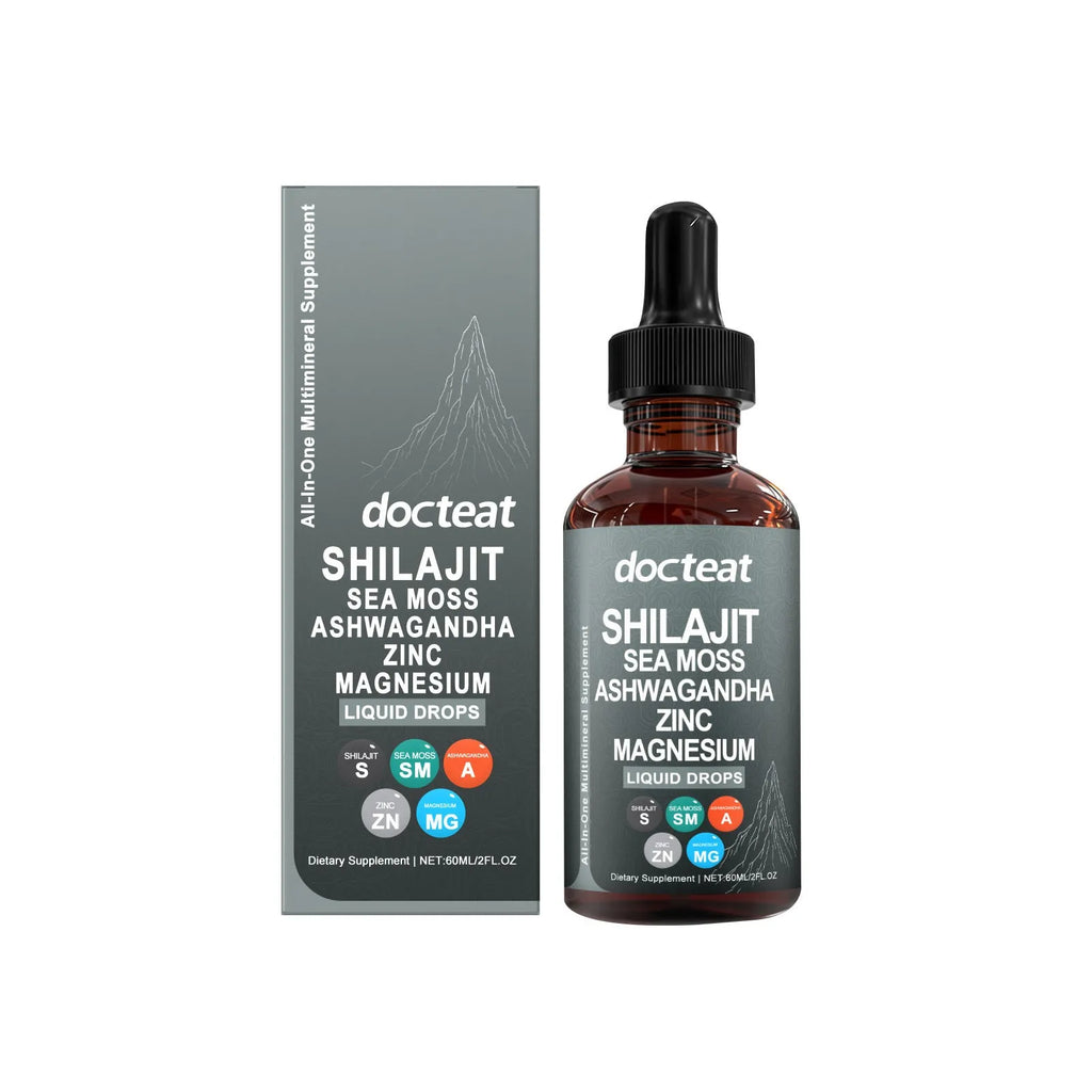 60ml bottle of intestinal balance dietary liquid supplement with droplet dispenser