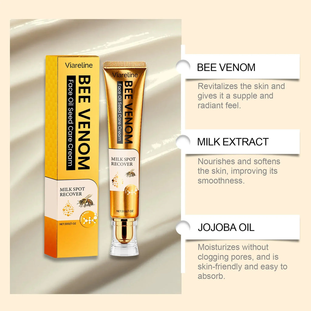 30g facial neck cream in container with pump dispenser for moisturising dry skin
