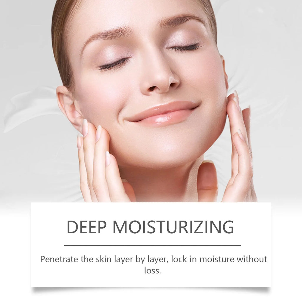 Collagen tightening facial mask pack containing four 23.5x16.8cm sheet masks