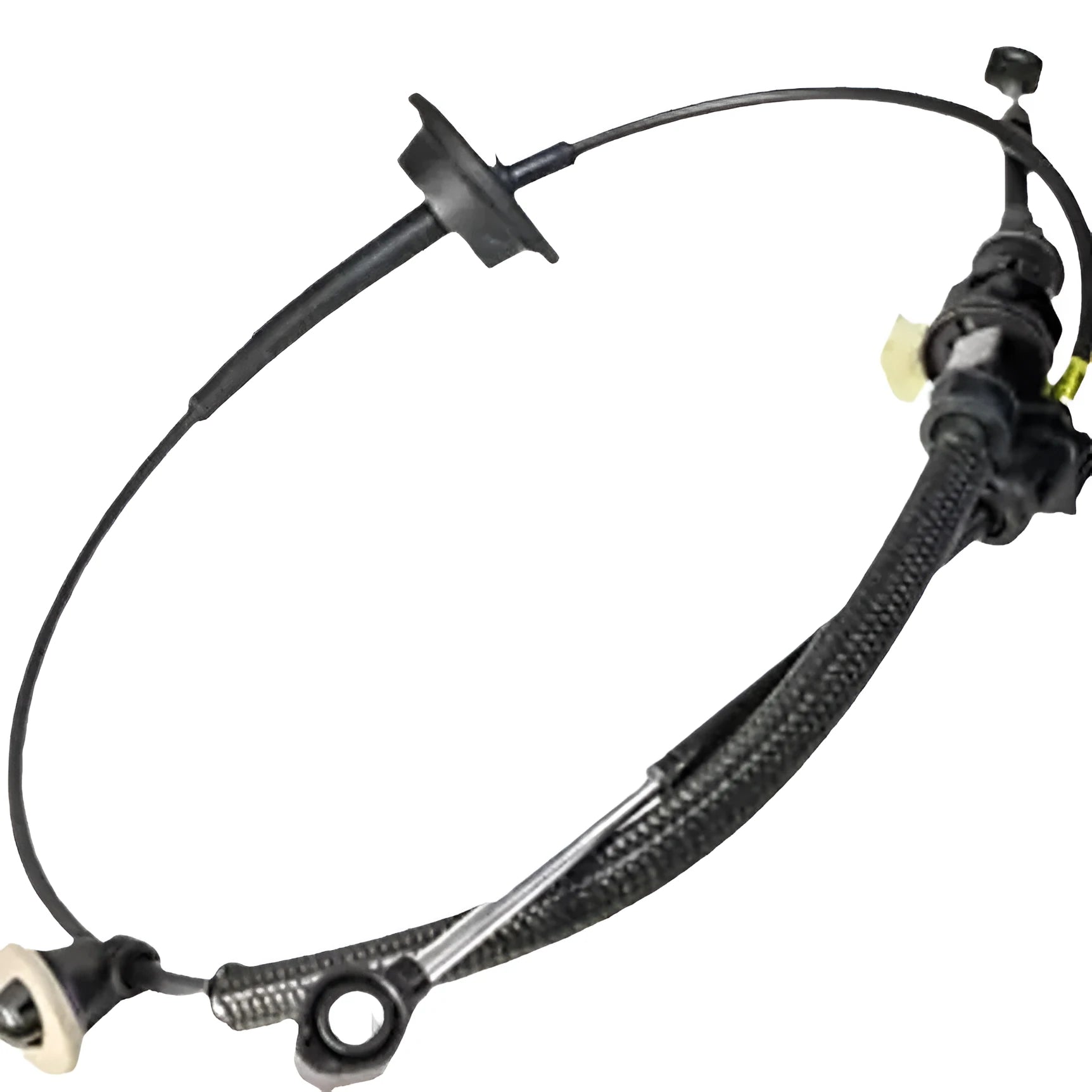 Black gear shift cable for Ford vehicles part numbers 2S657E395BA and 2S657E395BE