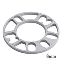 Aluminium alloy automobile hub widening gasket for wheel modification in 3mm, 5mm, 8mm, 10mm thicknesses.