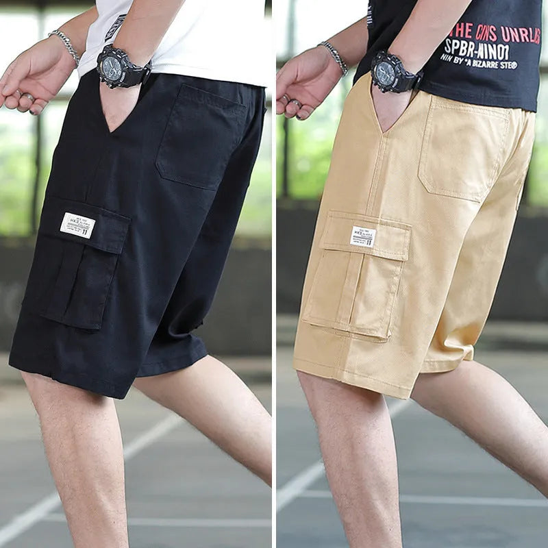 Men's loose sports casual trousers with giraffe pattern gradient in army green colour