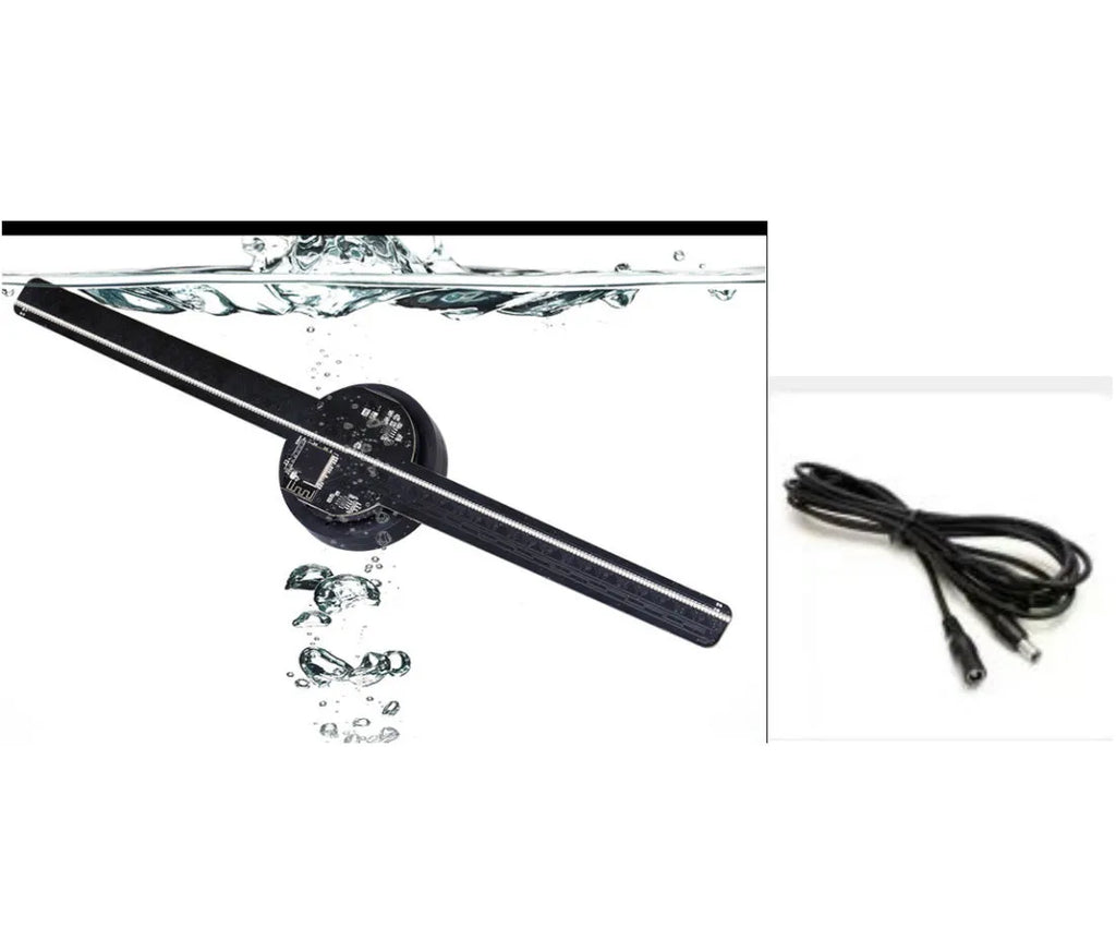 Naked eye 3D holographic advertising machine with 42cm fan screen display