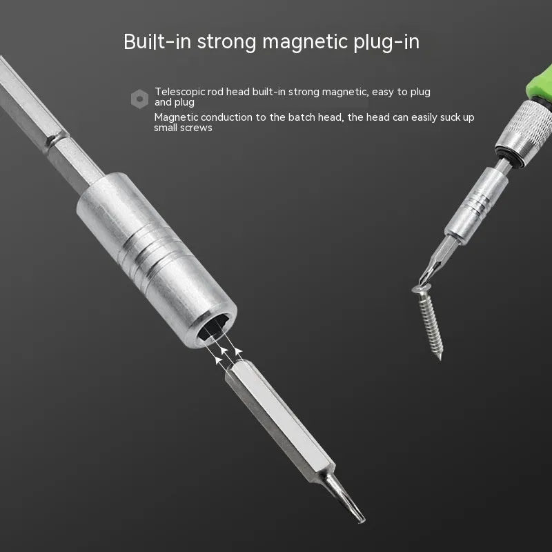 32-in-1 screwdriver set with bits for mobile phone and digital device repair