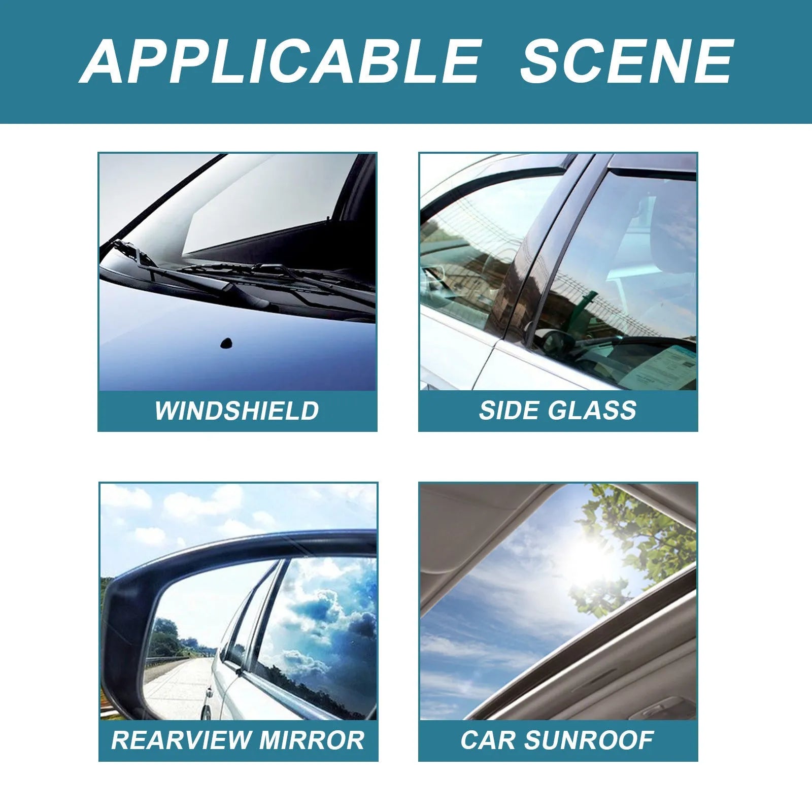 150ml car windscreen defrost spray bottle for winter ice melting and snow removal