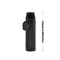 Aluminum cigarette holder metal pipe with flat head design in seven colour options