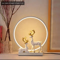 Modern simple style LED night light bride dowry lamp in noble gold finish