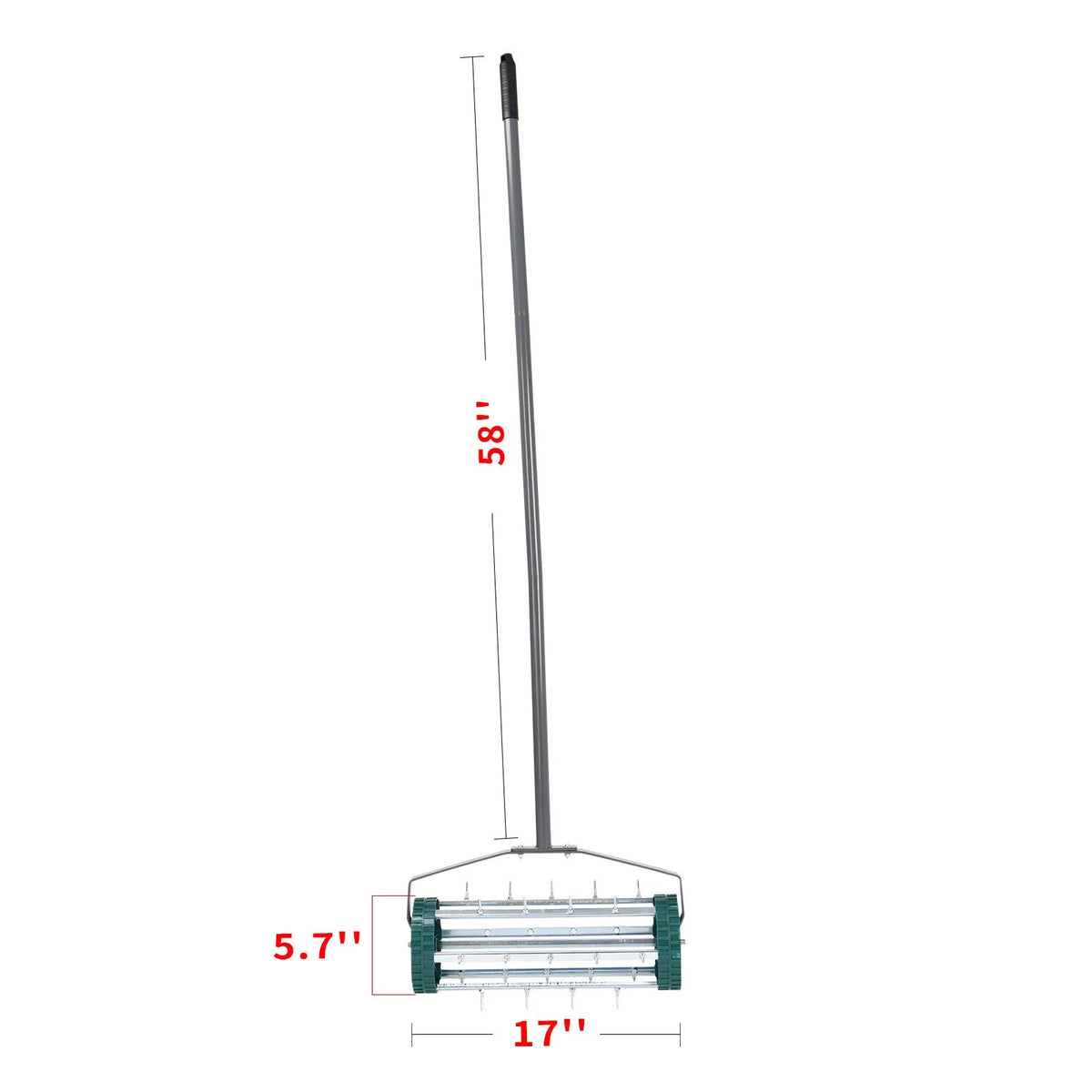 Manual lawn aerator soil ripper made of A3 steel model GL1201 for weeding and loosening soil