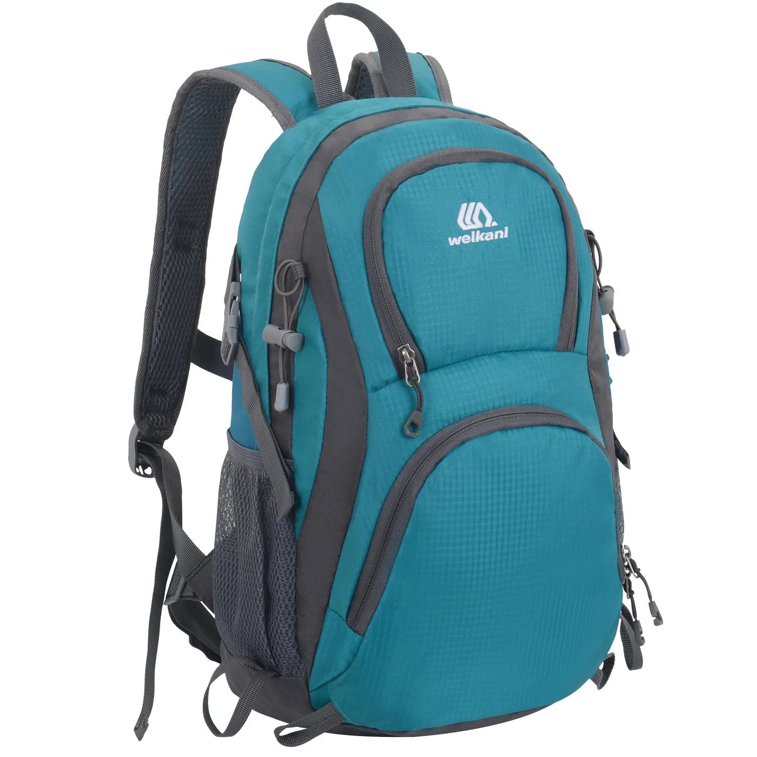 20 litre Oxford cloth outdoor sports backpack in multiple colours showing air pillow belt system.