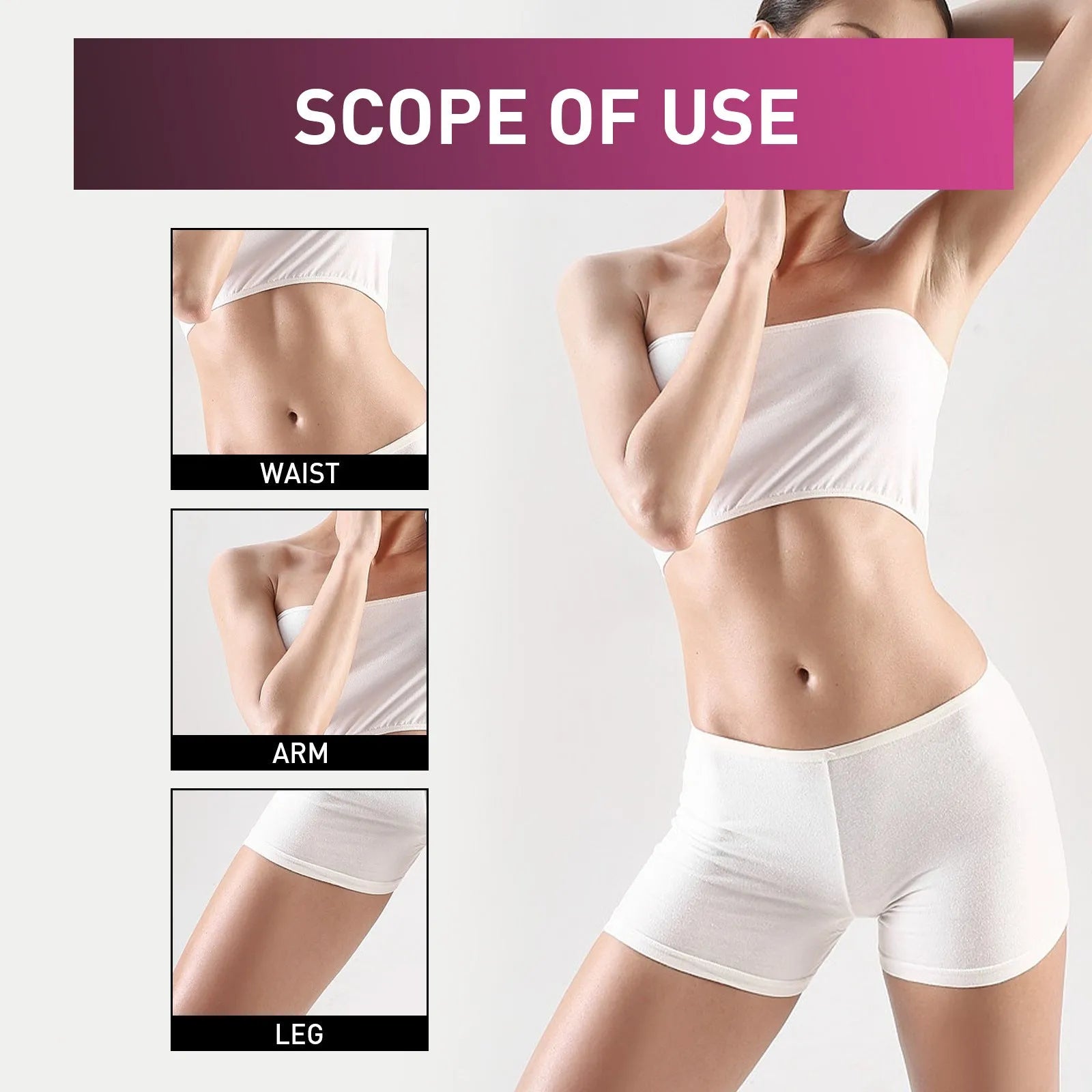 15g container of ginger body sculpting cream for thigh tightening and slimming