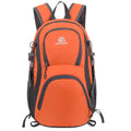 20 litre Oxford cloth outdoor sports backpack in multiple colours showing air pillow belt system.