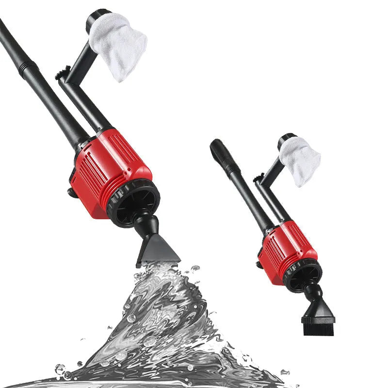 Automatic fish tank water changing machine with electric pump and sand suction device for aquarium maintenance