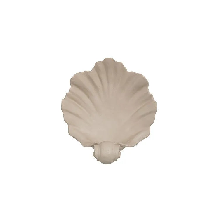 White resin simulation shell fruit plate ornament decorative centrepiece