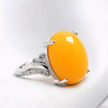 Women's adjustable ethnic sapphire ring with geometric styling in multiple colour options