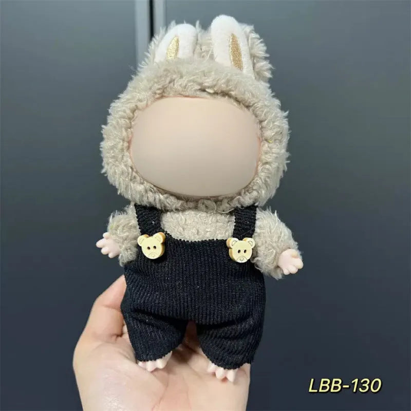Plastic doll costume for 17cm vinyl figurine in style options LBB89 to LBB135