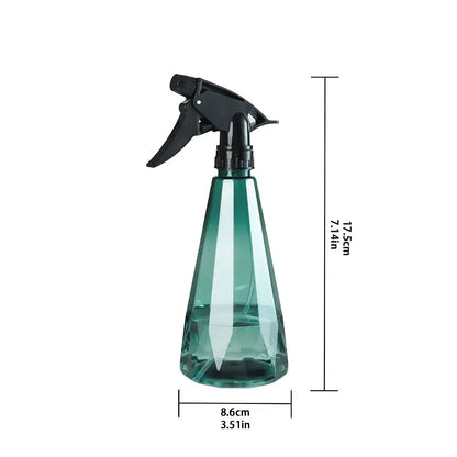 Versatile Sprinkler Spray Bottle with adjustable nozzle, durable construction, and transparent design for gardening and cleaning tasks.