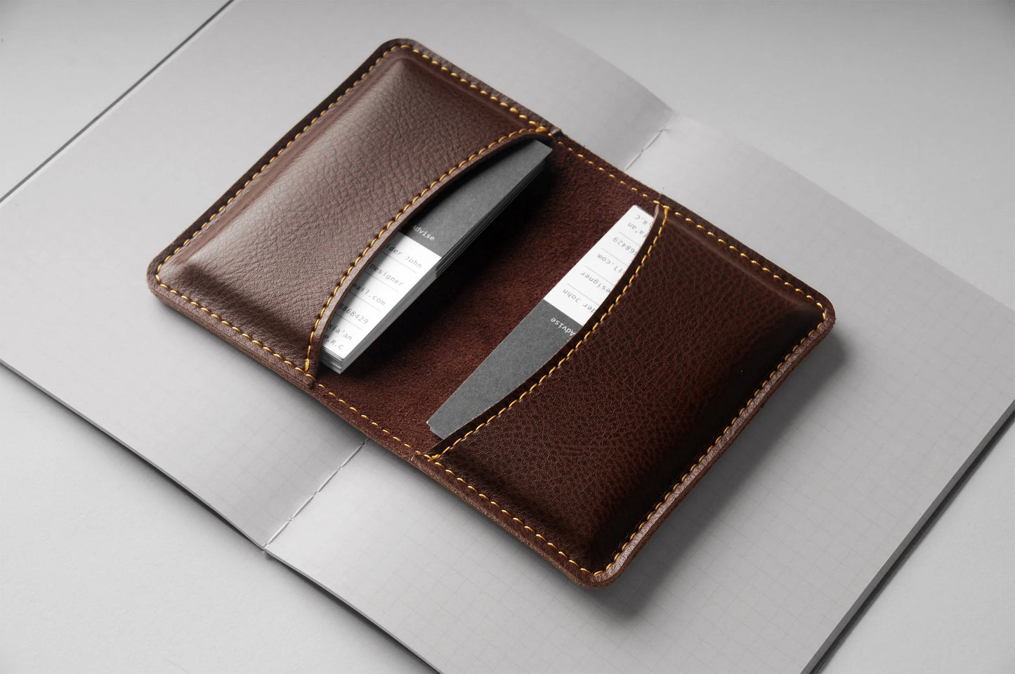 Premium leather card organiser with multiple card slots, compact and stylish design for the modern Kiwi lifestyle