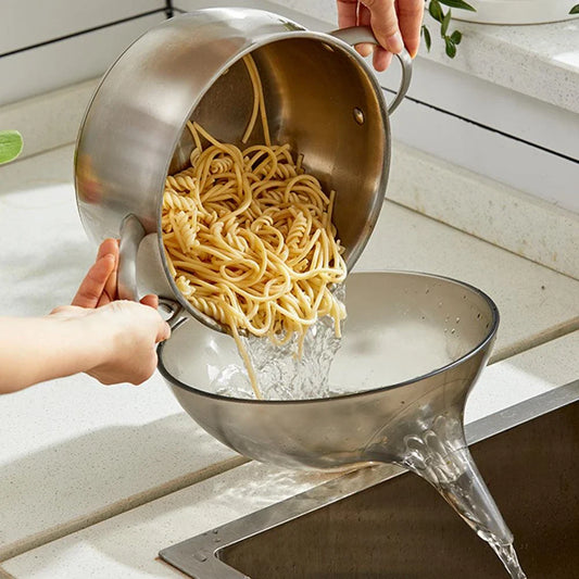 Trendha Multifunctional Drain Bowl - a versatile kitchen sink strainer for rinsing, draining, and containing fruits, veggies, and dishes