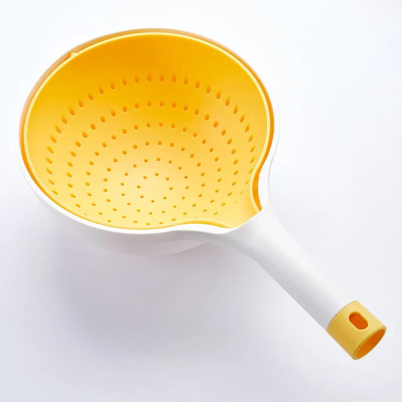 Trendha Multifunctional Drain Bowl - a versatile kitchen sink strainer for rinsing, draining, and containing fruits, veggies, and dishes