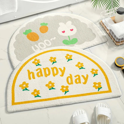 Welcoming floral doormat with charming design and practical features for Kiwi homes