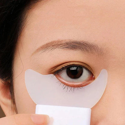 Multifunctional Eyelash and Eyeliner Stencil Guide Tool for Effortless Eye Makeup Application