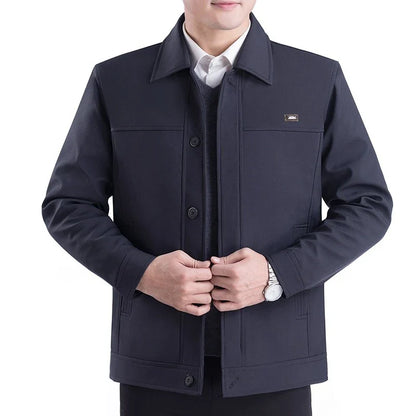 Stylish and versatile men's casual jacket in various colour options, perfect for autumn layering in New Zealand