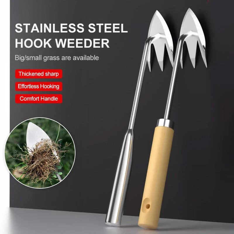 Trusty Steel Weed Puller - Effortless weeding tool for healthy, weed-free gardens in New Zealand