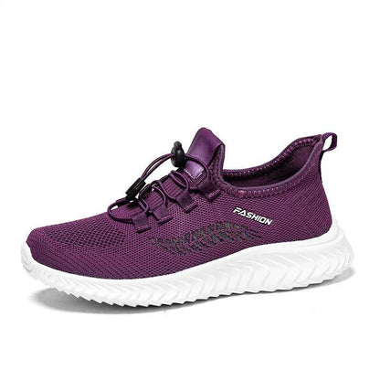 Lightweight, breathable mesh shoes in various colours, perfect for active Kiwi mums