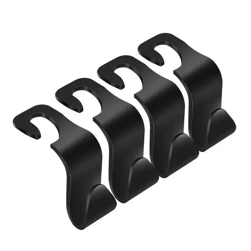 4-Pack Car Seat Headrest Hooks from Trendha - Versatile storage solution for your car's interior