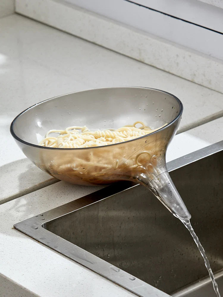 Trendha Multifunctional Drain Bowl - a versatile kitchen sink strainer for rinsing, draining, and containing fruits, veggies, and dishes