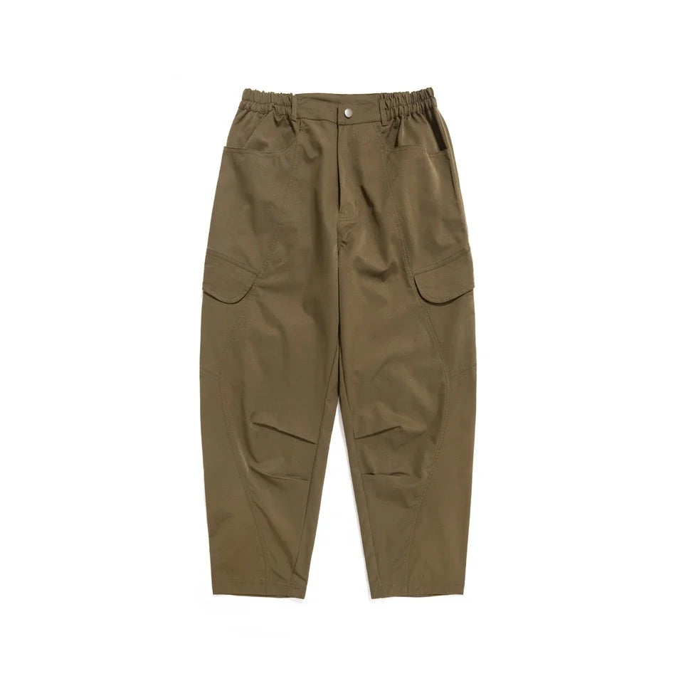 Stylish Kiwi Cargo Trousers made with premium chemical fiber blend for comfortable and durable everyday wear