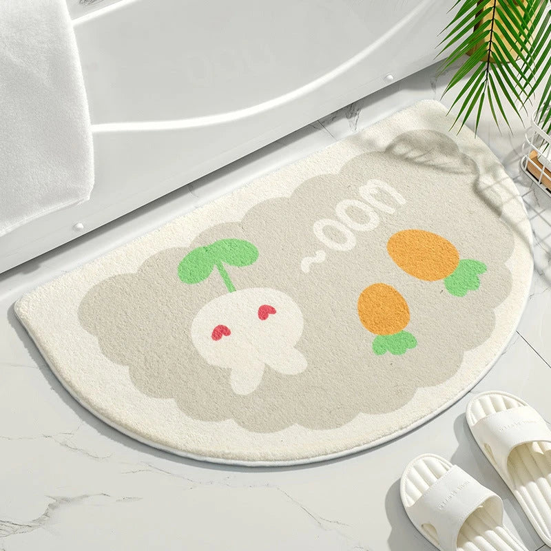 Welcoming floral doormat with charming design and practical features for Kiwi homes