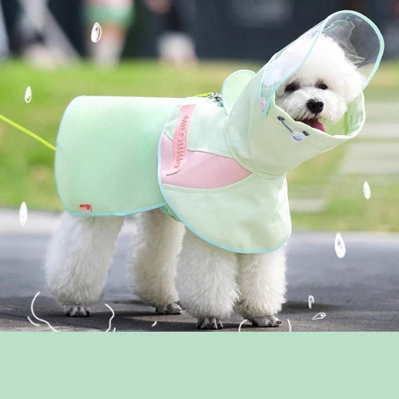 Waterproof Dog Raincoat: A stylish and practical solution for keeping your Kiwi canine companion dry and happy in any weather