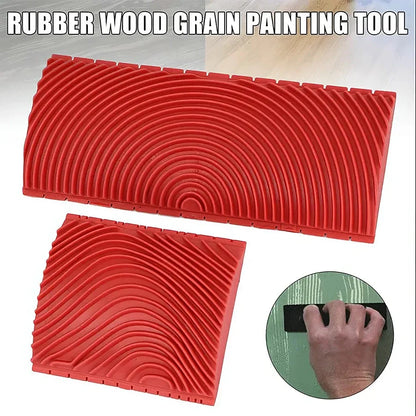 DIY Wood Grain Roller Set for Realistic Wood Texture Home Decor