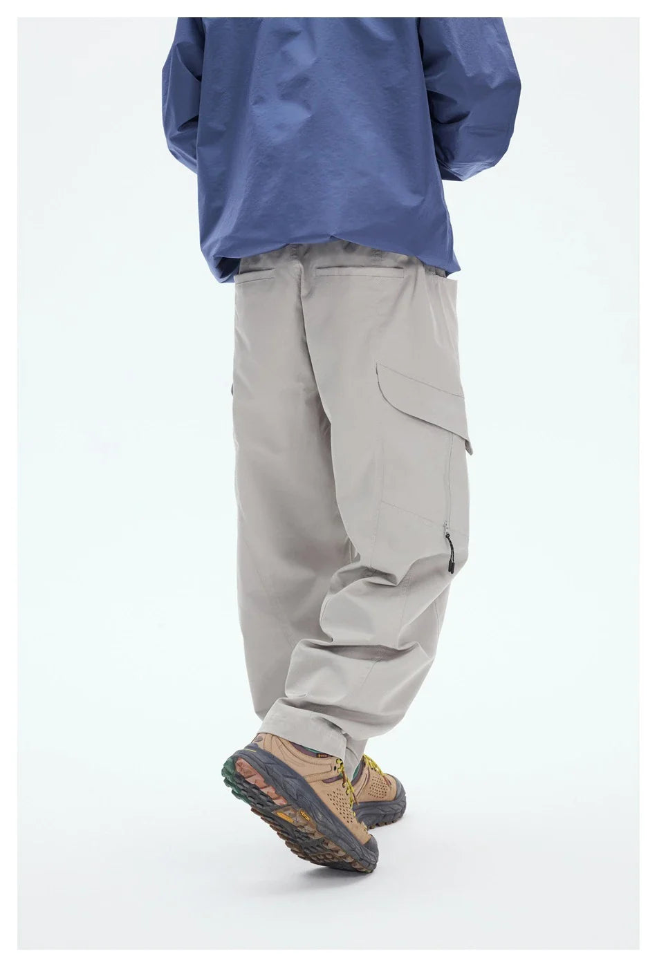 Stylish Kiwi Cargo Trousers made with premium chemical fiber blend for comfortable and durable everyday wear