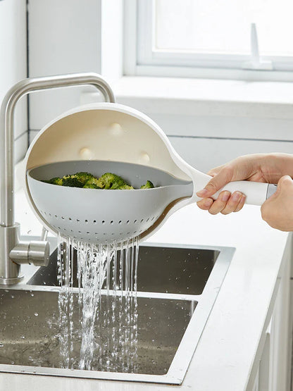 Trendha Multifunctional Drain Bowl - a versatile kitchen sink strainer for rinsing, draining, and containing fruits, veggies, and dishes