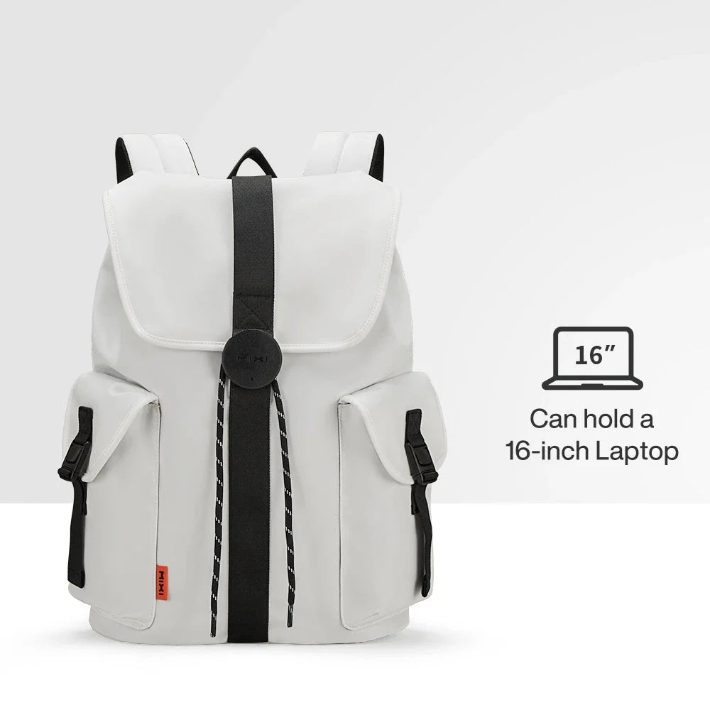 16-inch Versatile Laptop Backpack with Water-Repellent Fabric, Padded Laptop Compartment, and Spacious 16L Capacity