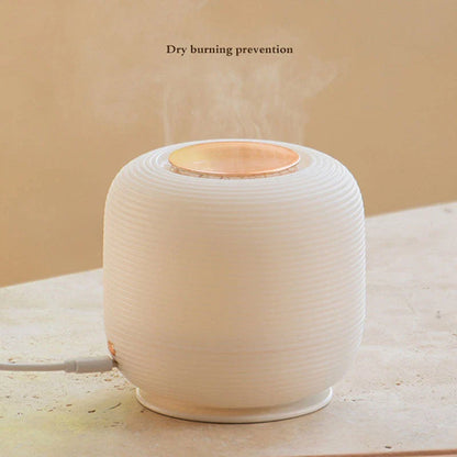 Compact 300ML USB Aromatherapy Diffuser with Soothing Night Light for relaxation, work, or sleep