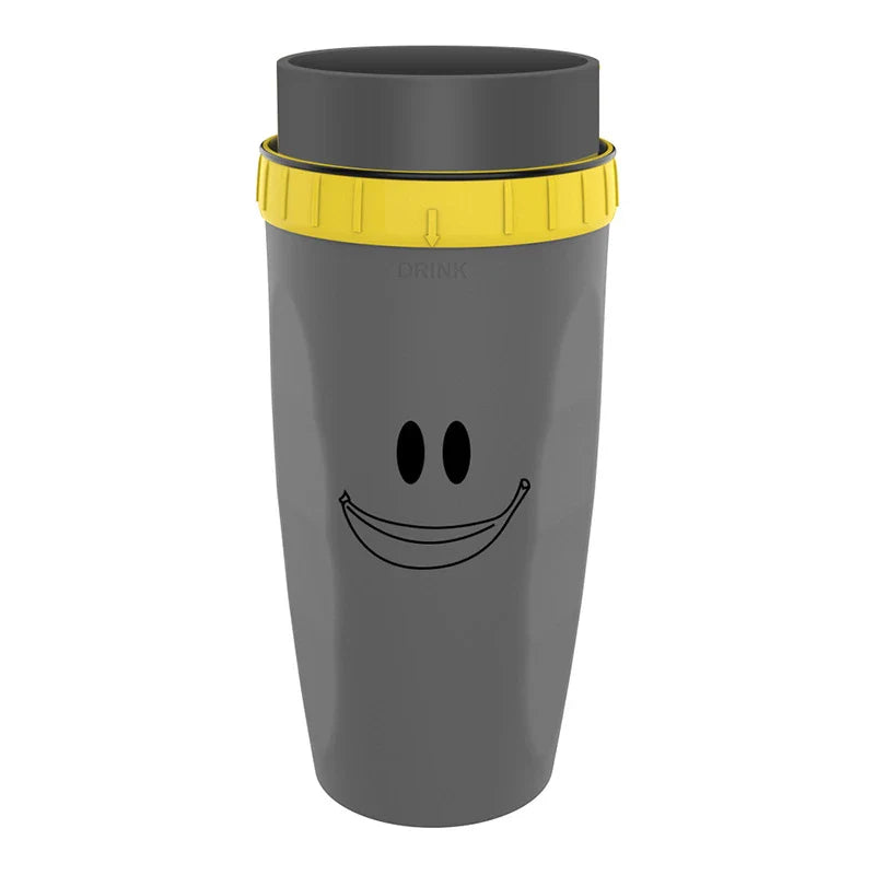 Twist-Top Insulated Drink Bottle with Silicone Membrane Seal and Straw Holder, Ideal for Active Kiwi Lifestyles