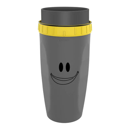 Twist-Top Insulated Drink Bottle with Silicone Membrane Seal and Straw Holder, Ideal for Active Kiwi Lifestyles