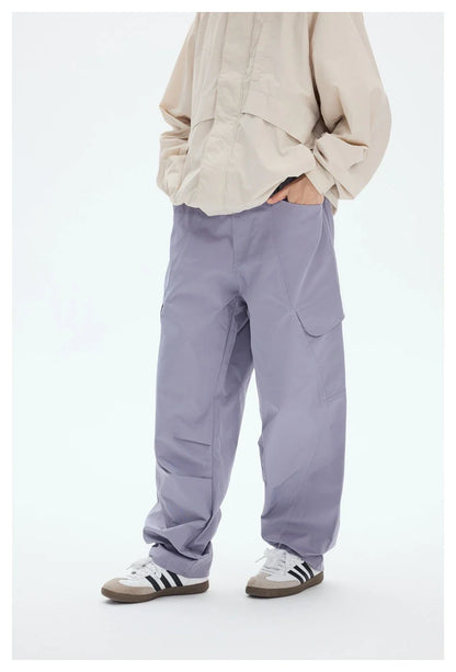 Stylish Kiwi Cargo Trousers made with premium chemical fiber blend for comfortable and durable everyday wear