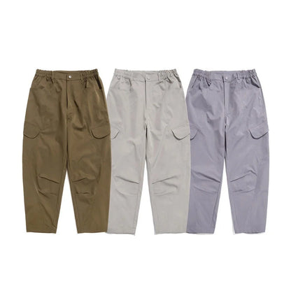 Stylish Kiwi Cargo Trousers made with premium chemical fiber blend for comfortable and durable everyday wear