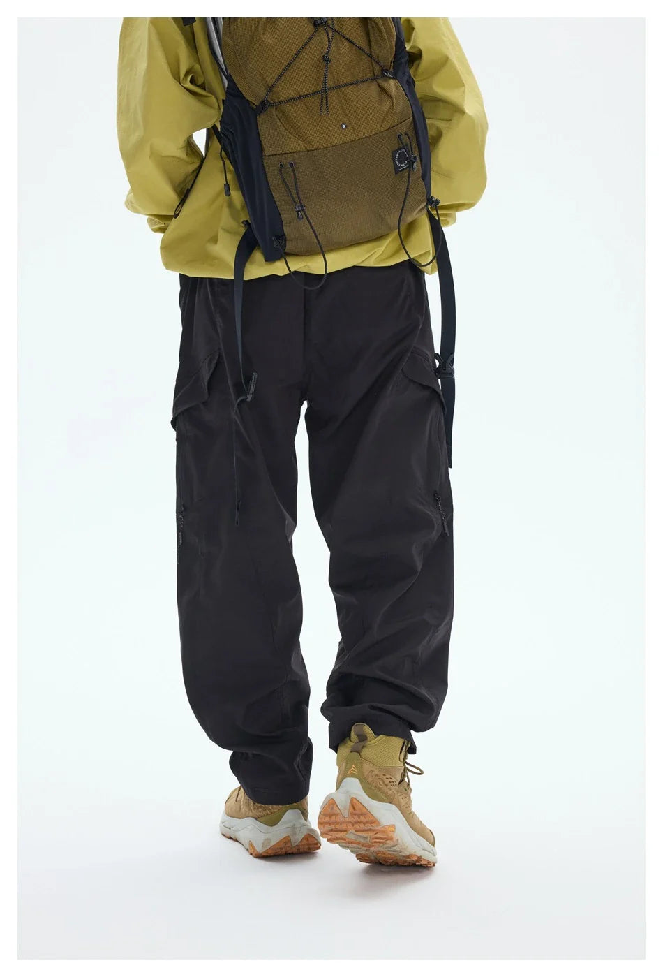 Stylish Kiwi Cargo Trousers made with premium chemical fiber blend for comfortable and durable everyday wear