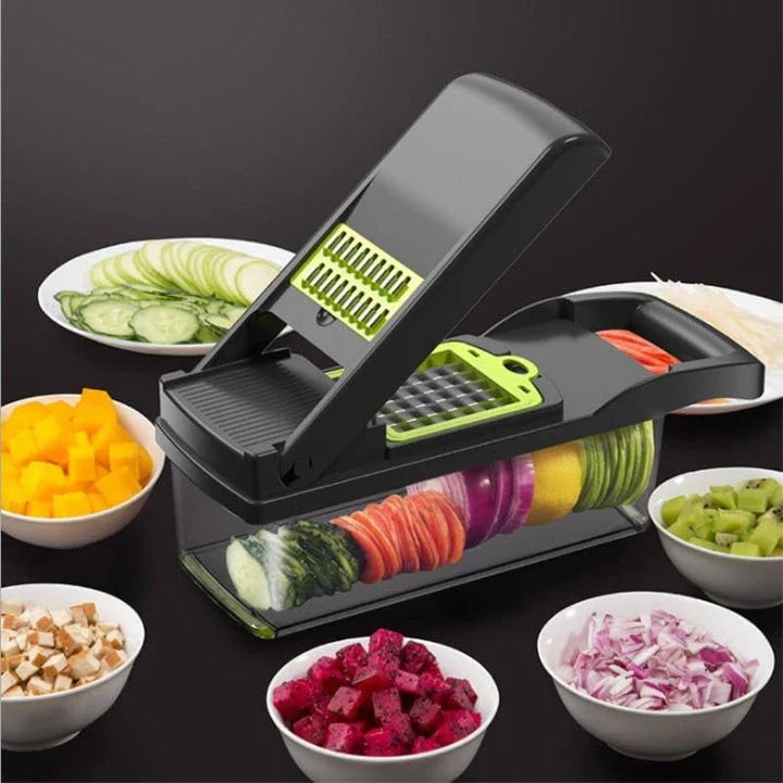 Multifunctional Vegetable and Fruit Slicer with adjustable thickness settings and ergonomic design for effortless Kiwi kitchen prep