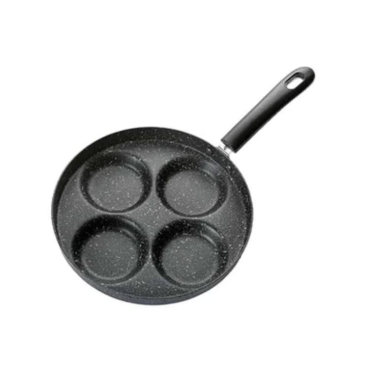 Versatile 4-in-1 Non-Stick Frying Pan Set with Aluminium Alloy Construction and Easy-Release Non-Stick Coating