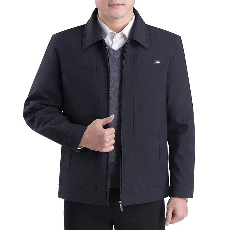 Stylish and versatile men's casual jacket in various colour options, perfect for autumn layering in New Zealand