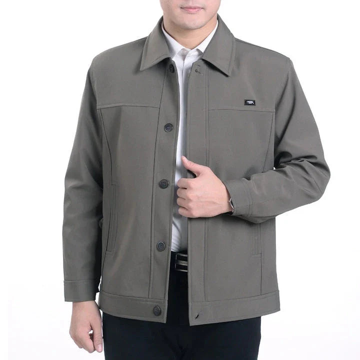 Stylish and versatile men's casual jacket in various colour options, perfect for autumn layering in New Zealand