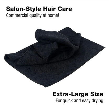 Supremely Absorbent Microfibre Salon Towels - Soft, Gentle, and Efficient Hair Drying Solution